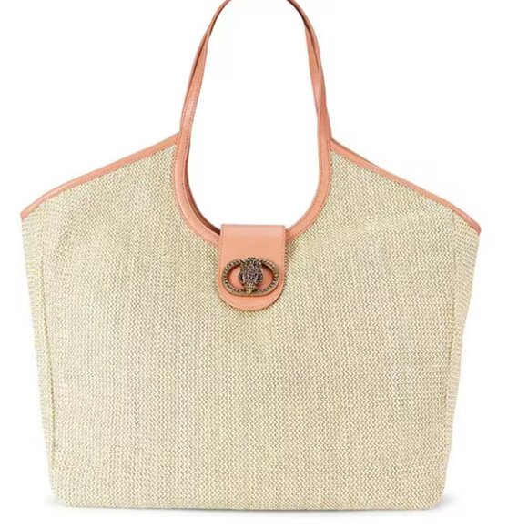 Kurt Geiger London Contrast Trim Chelsea Large Tote Bag NWT - Picture 1 of 4